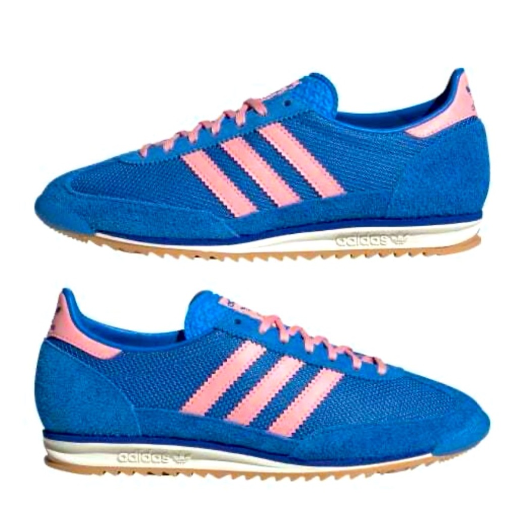 Adidas SL 72 OG shoes in blue & pink colorway. Size Eleven in Women’s.